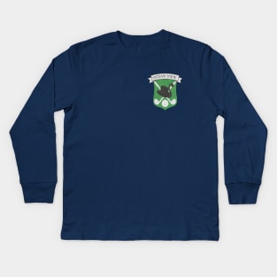 Ocean View Golf and Tennis Club Crest Kids Long Sleeve T-Shirt